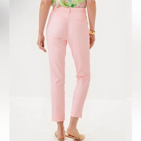 NWOT Pants - Lilly Pulitzer Ana High Rise Pant Women’s in Pink Muse Blush Pink - Picture 2 of 5